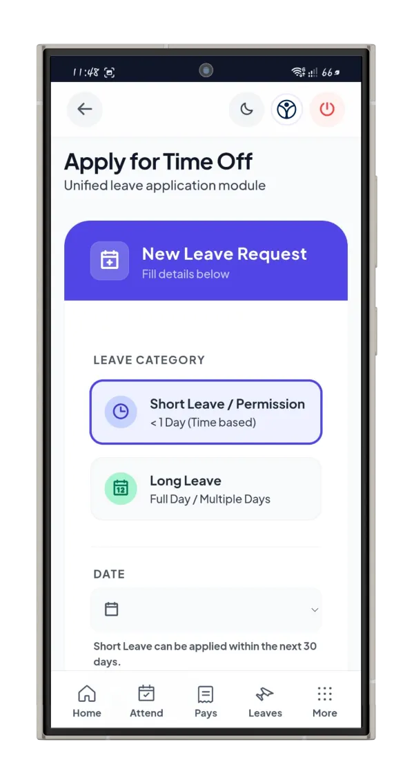 Leave Request